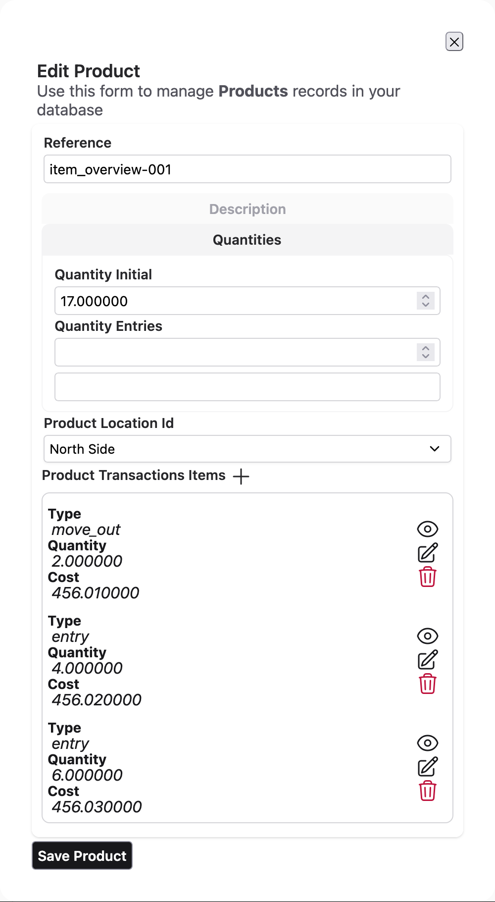 Mobile section navigation
