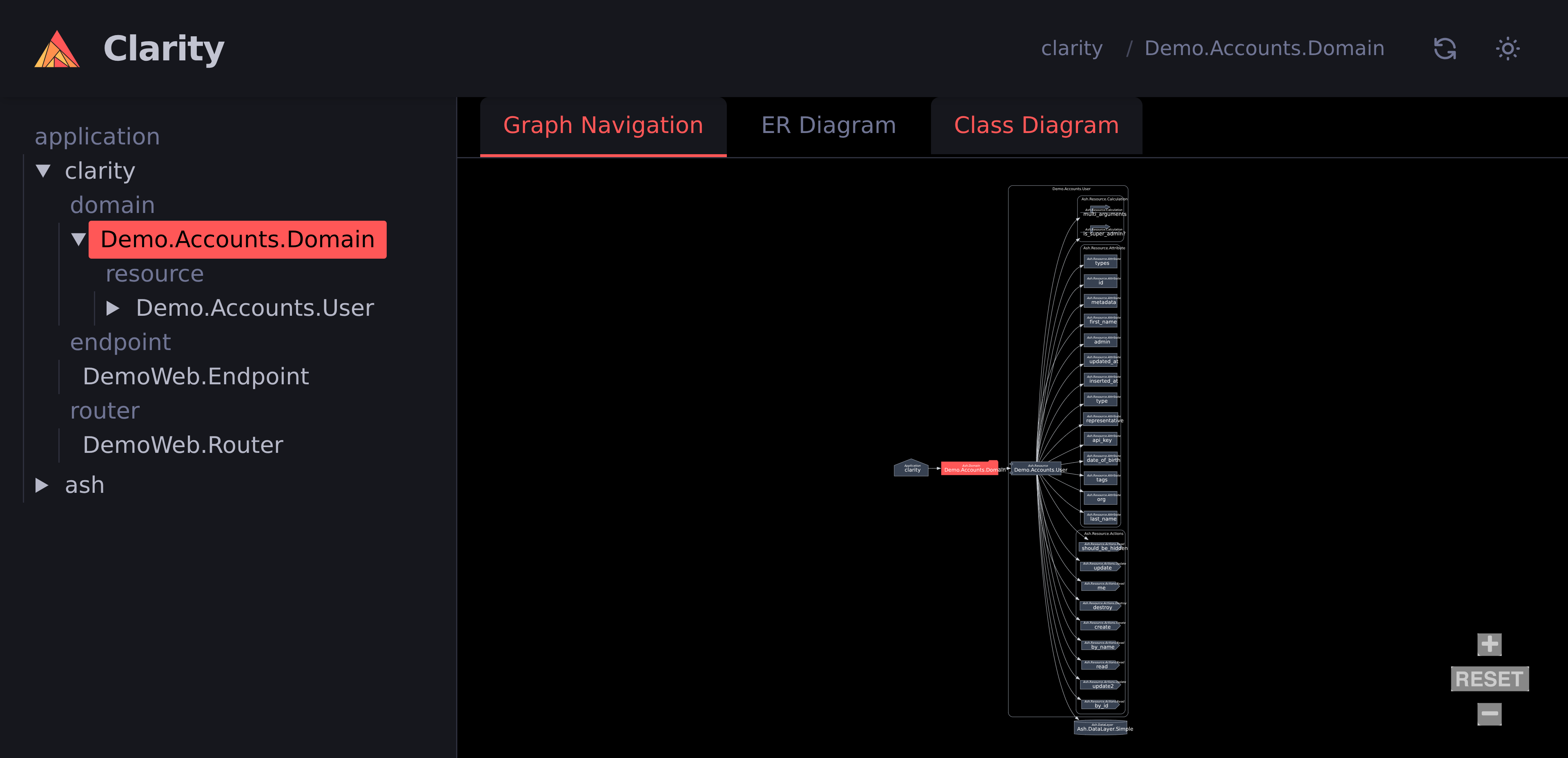 Clarity Screenshot