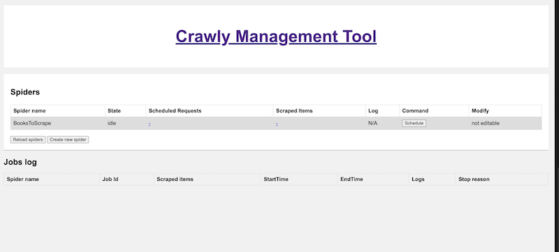 Crawly Management