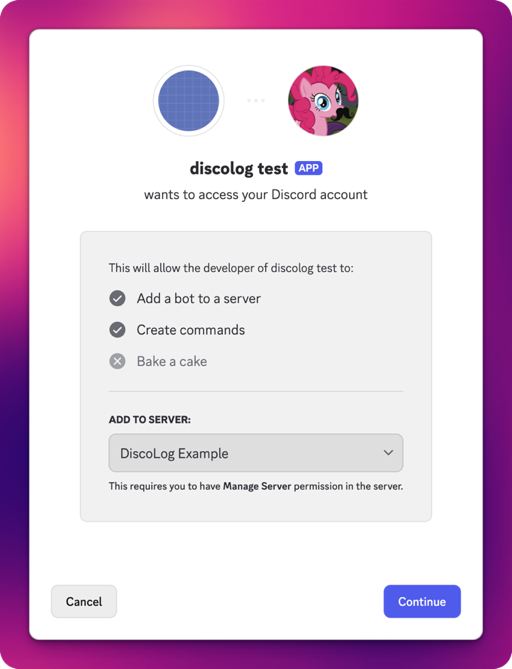 Install Bot on your server step 2