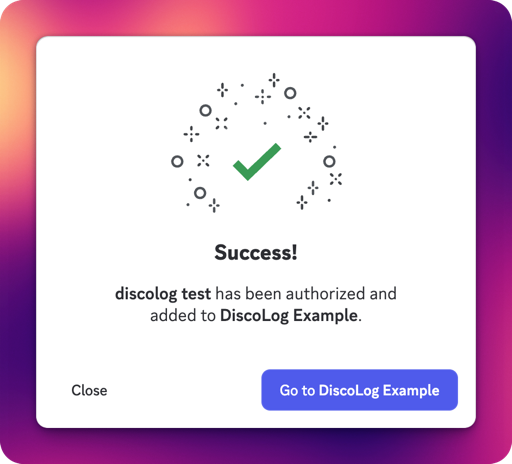 Install Bot on your server step 4