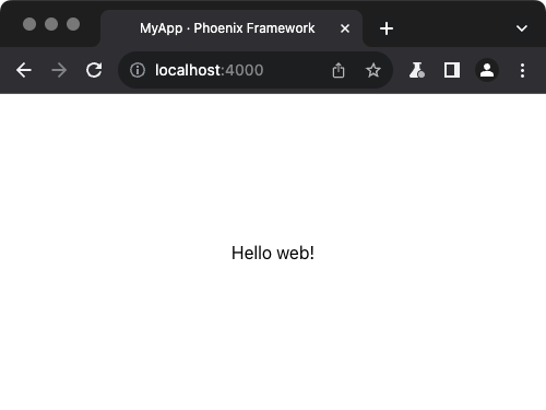 Hello World - Web