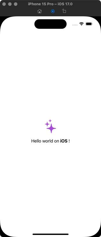 Hello World - iPhone