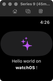 Hello World - macOS