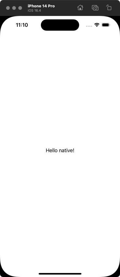 Hello World - iOS