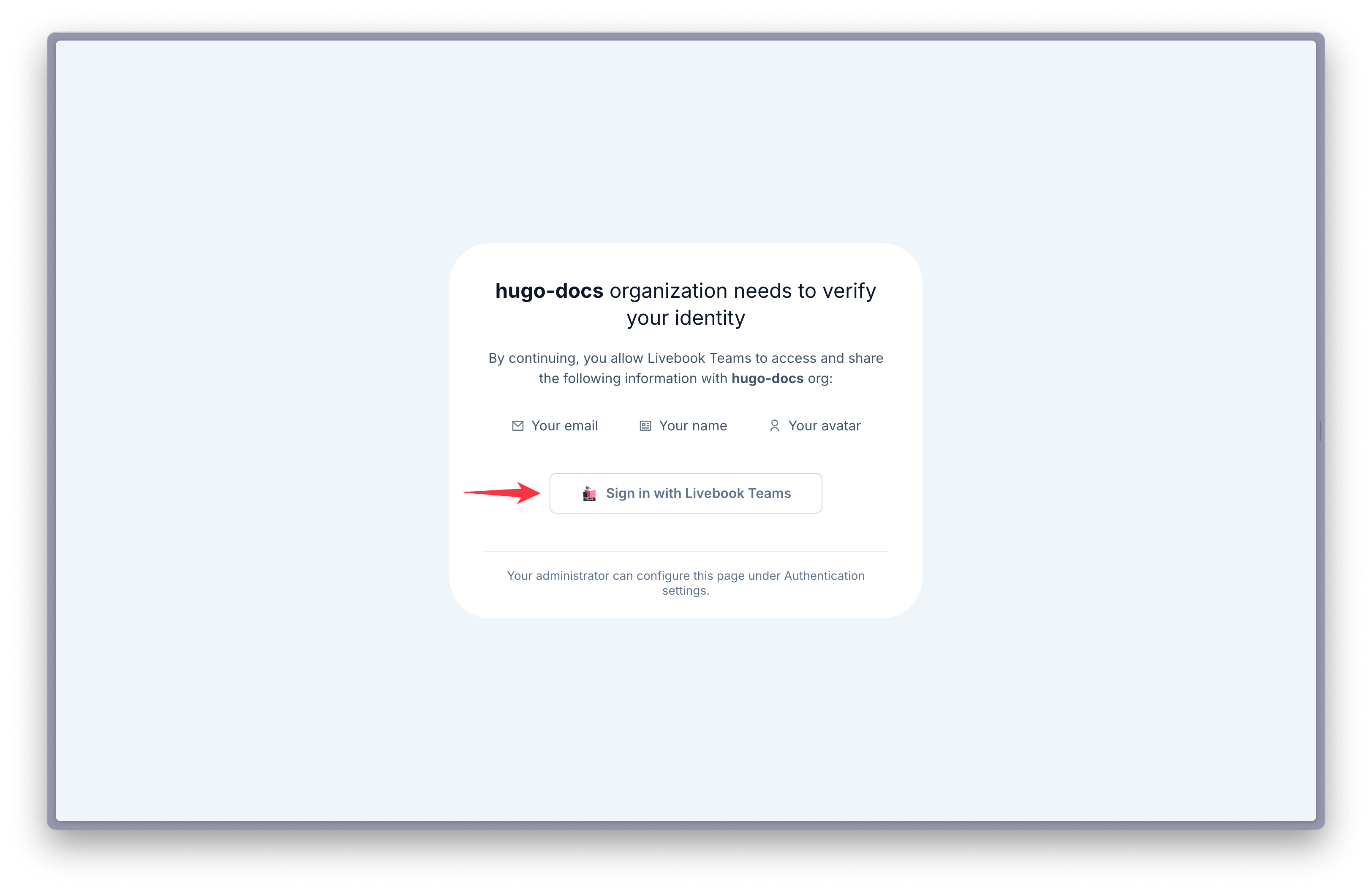authentication