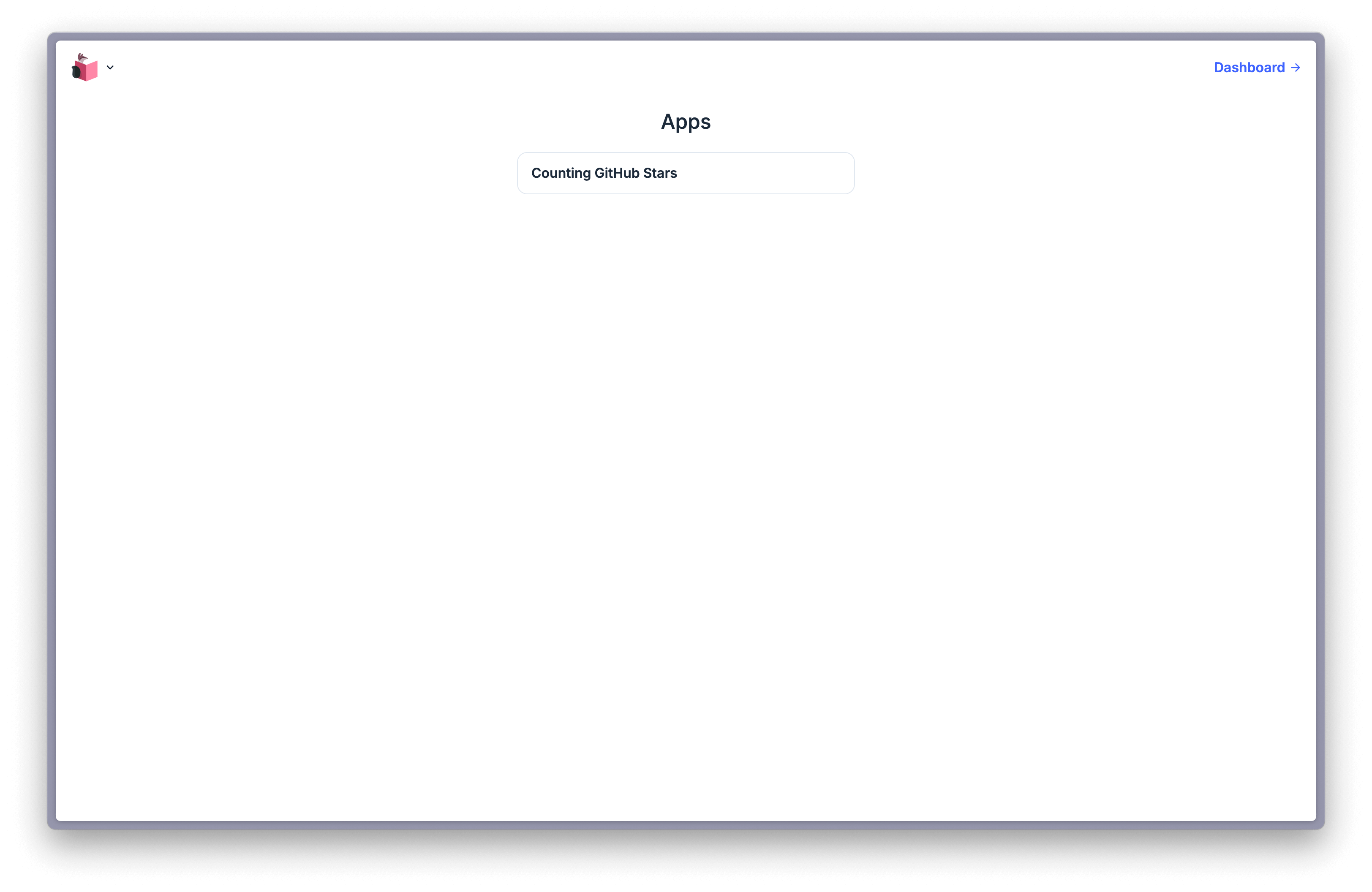 deployed apps