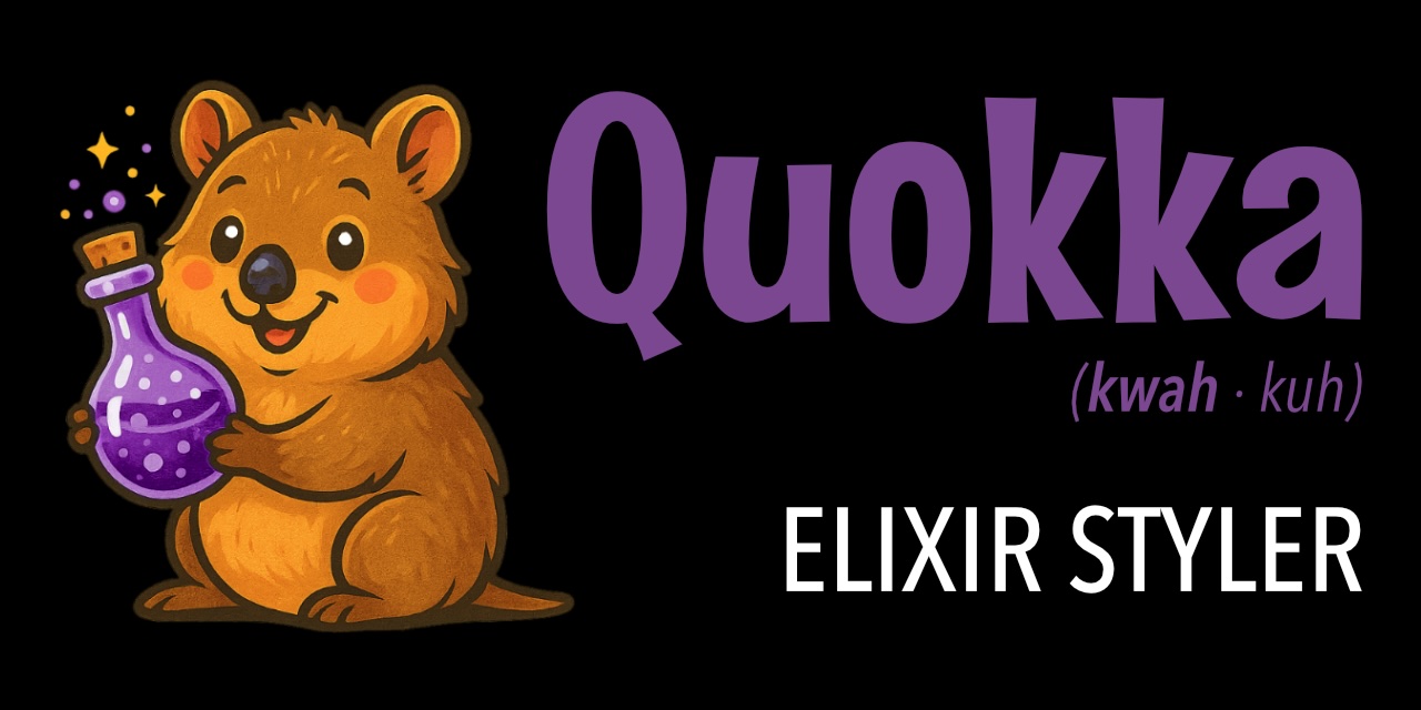 A happy quokka with style