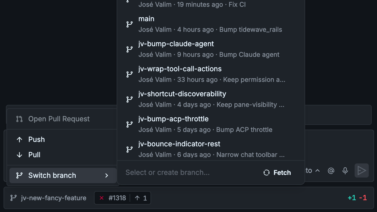 Git bar