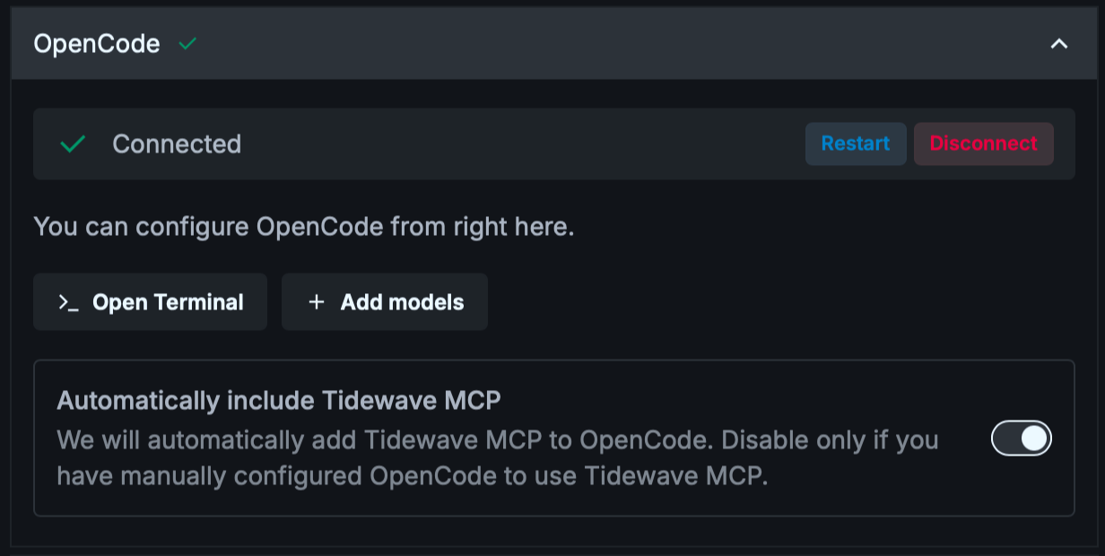 Adding models to OpenCode