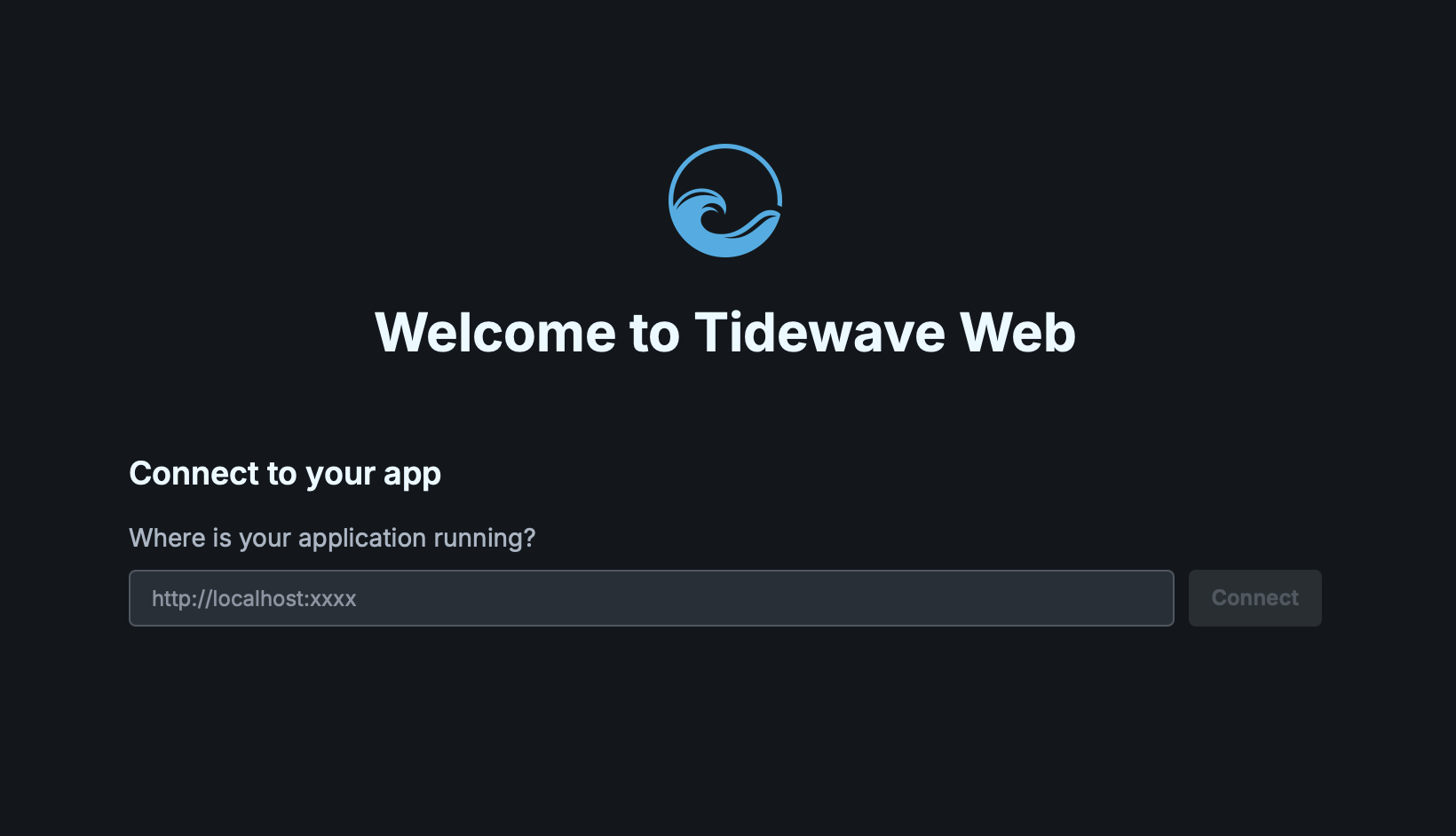Welcome to Tidewave Web